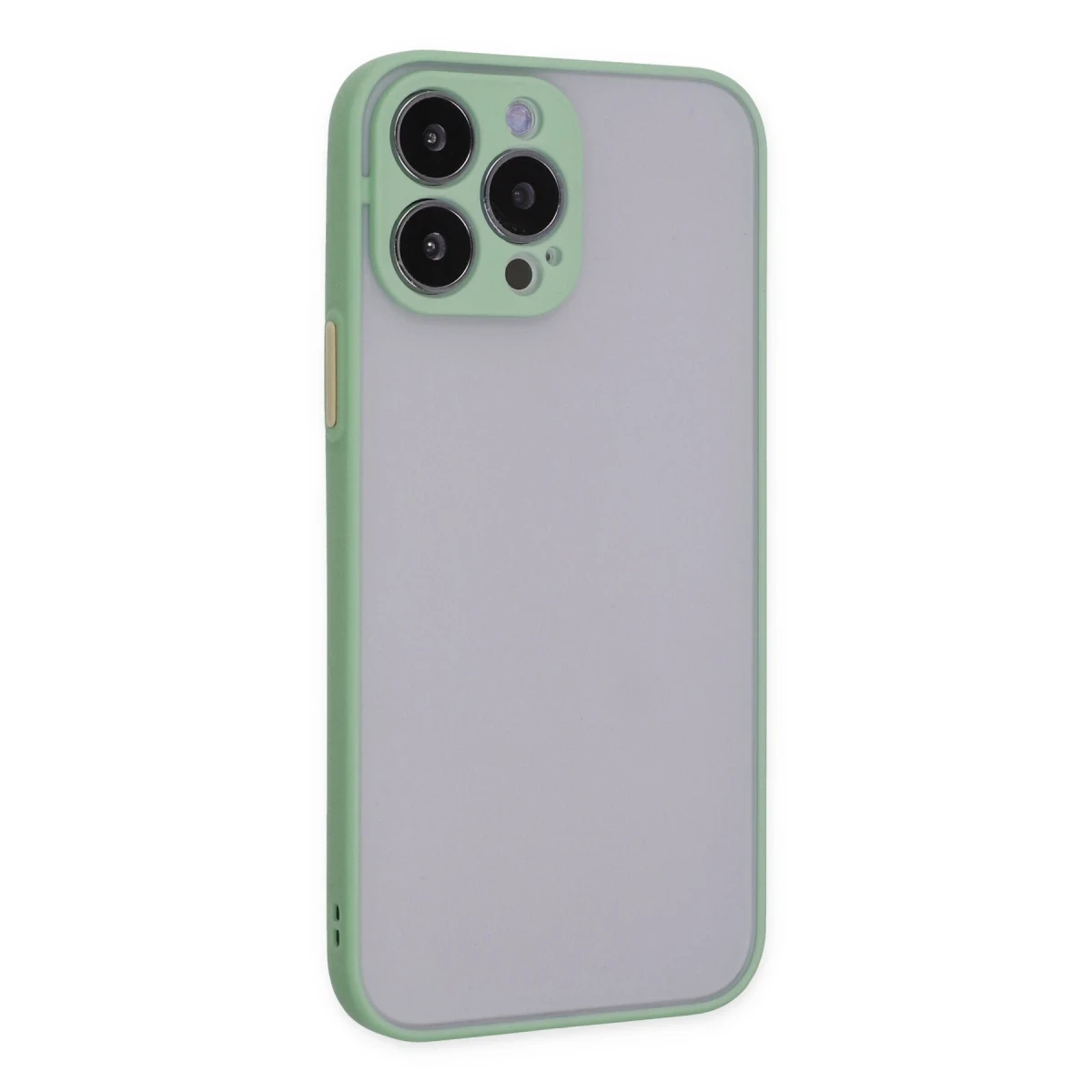 Apple iPhone 15 Pro Max Kılıf Montreal Silikon Kapak - Turkuaz