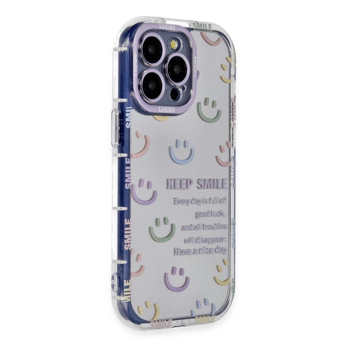 Apple iPhone 15 Pro Max Kılıf Reflexion Desenli Kapak - Desen 2