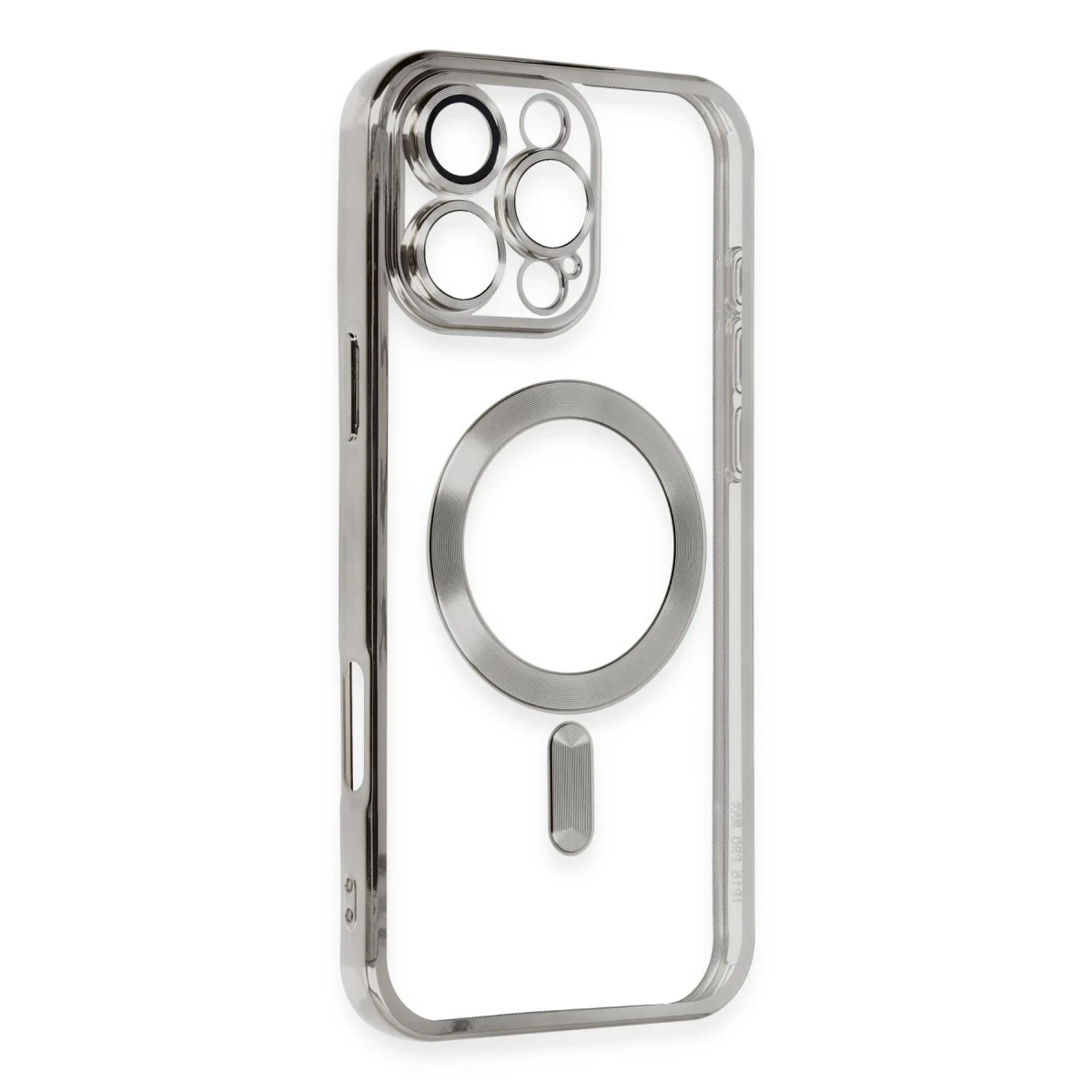 Apple iPhone 16 Pro Kılıf Kross Magneticsafe Kapak - Titan Gri