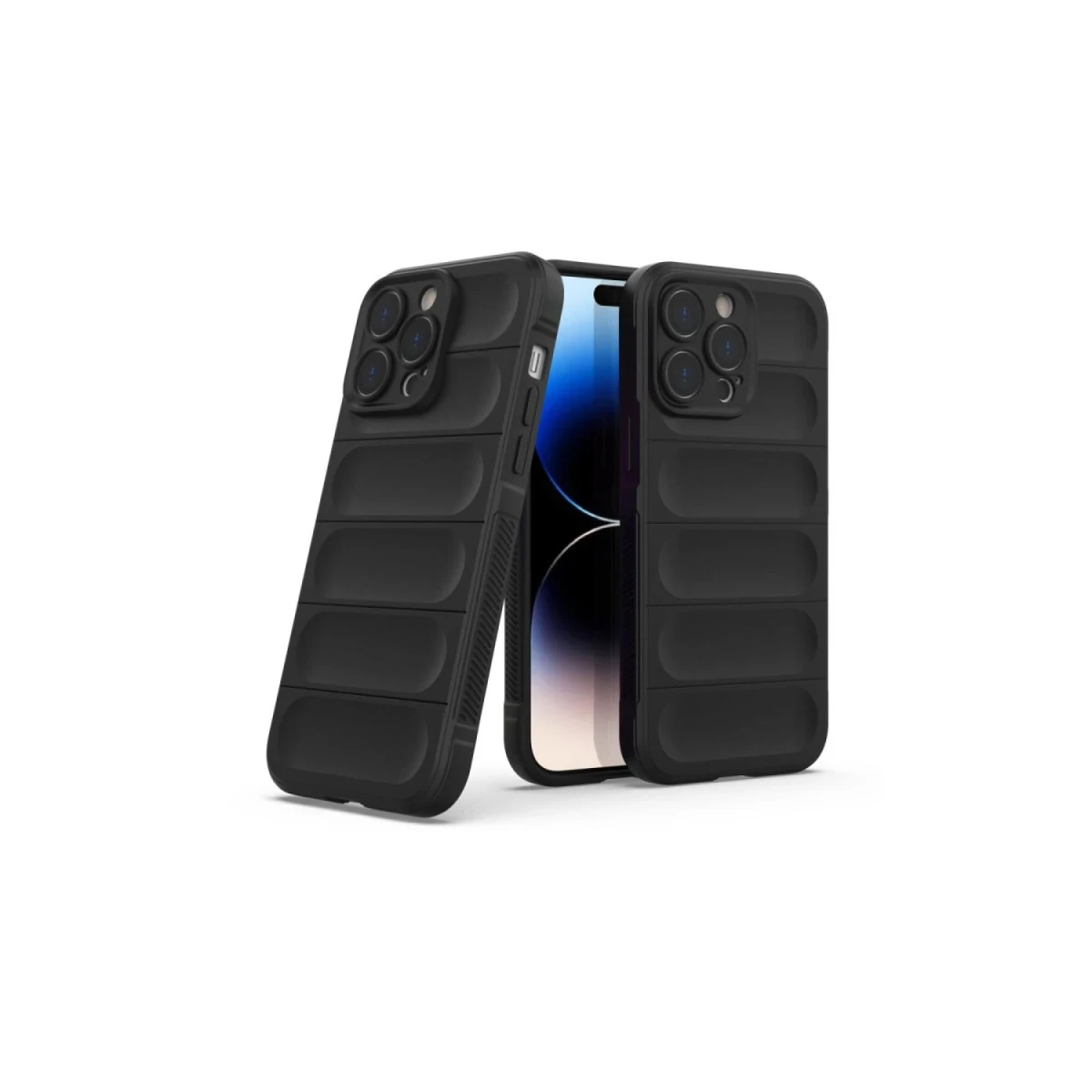 Apple iPhone 16 Pro Max Kılıf Optimum Silikon - Siyah