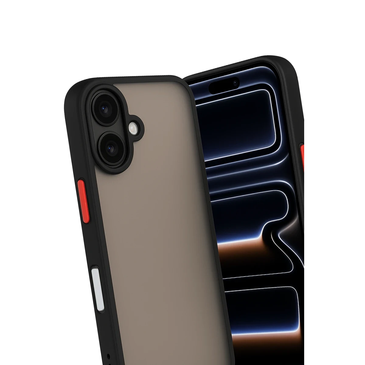 Apple iPhone 17 Kılıf Montreal Silikon Kapak - Siyah