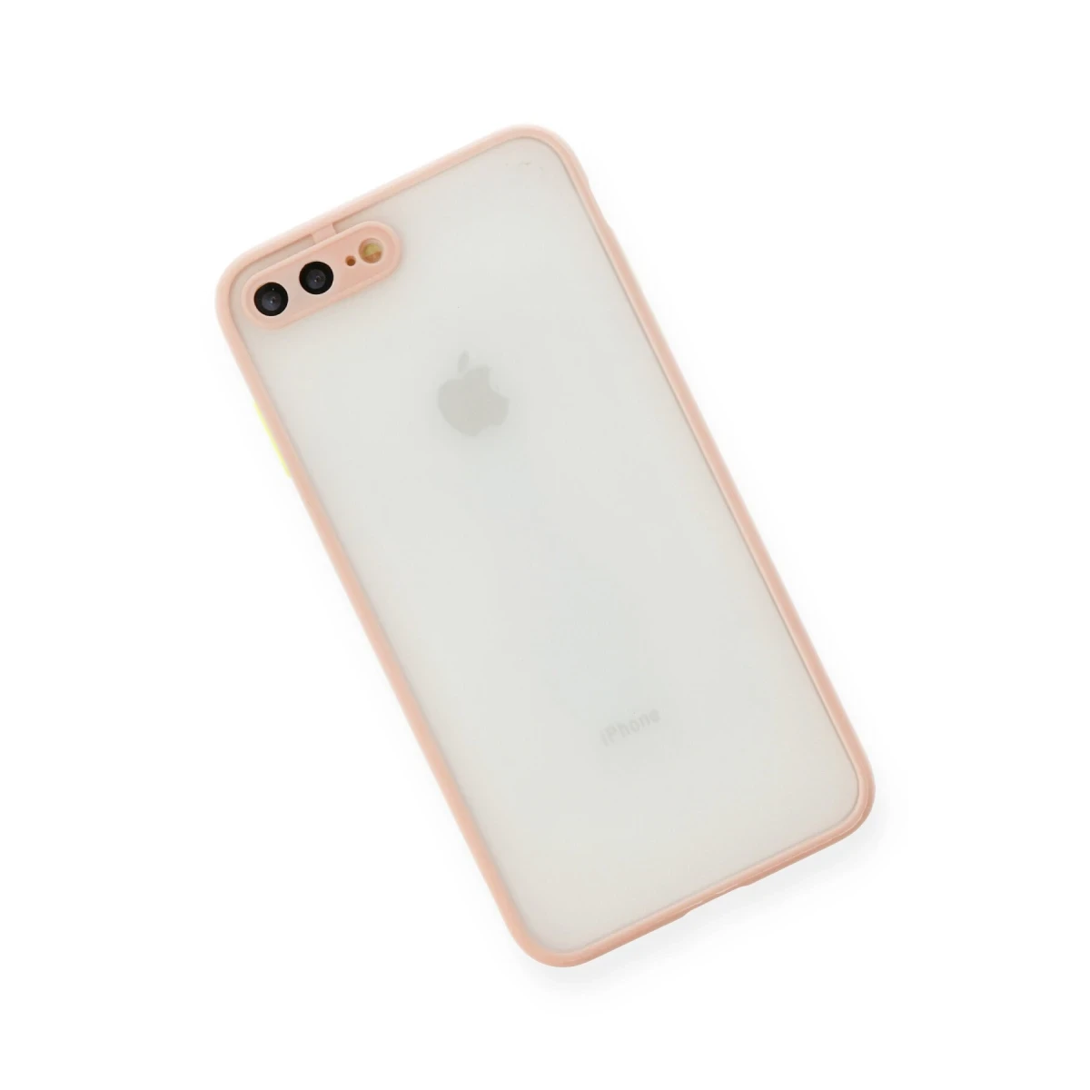 Apple iPhone 7 Plus Kılıf Montreal Silikon Kapak - Pembe