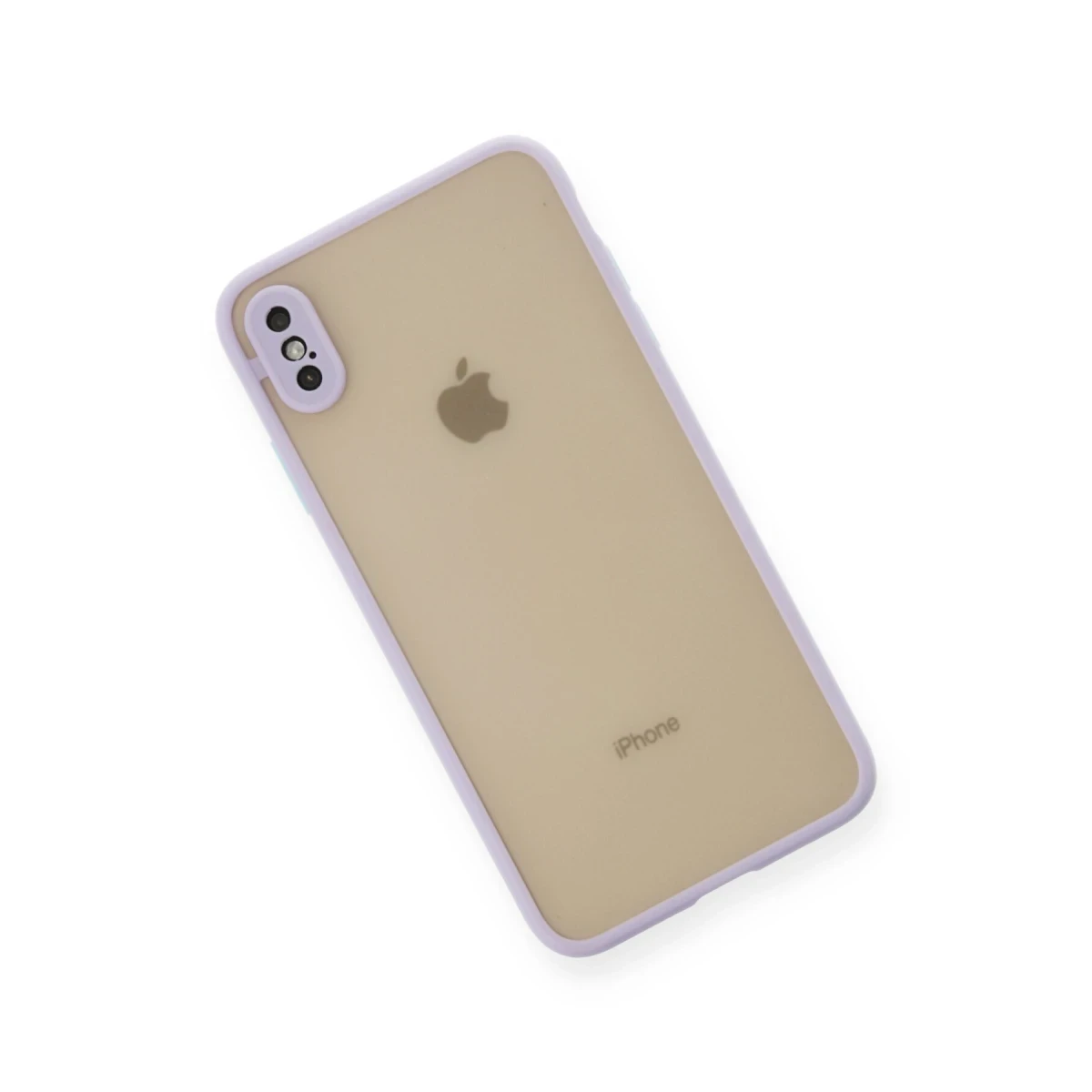 Apple iPhone X Kılıf Montreal Silikon Kapak - Mor