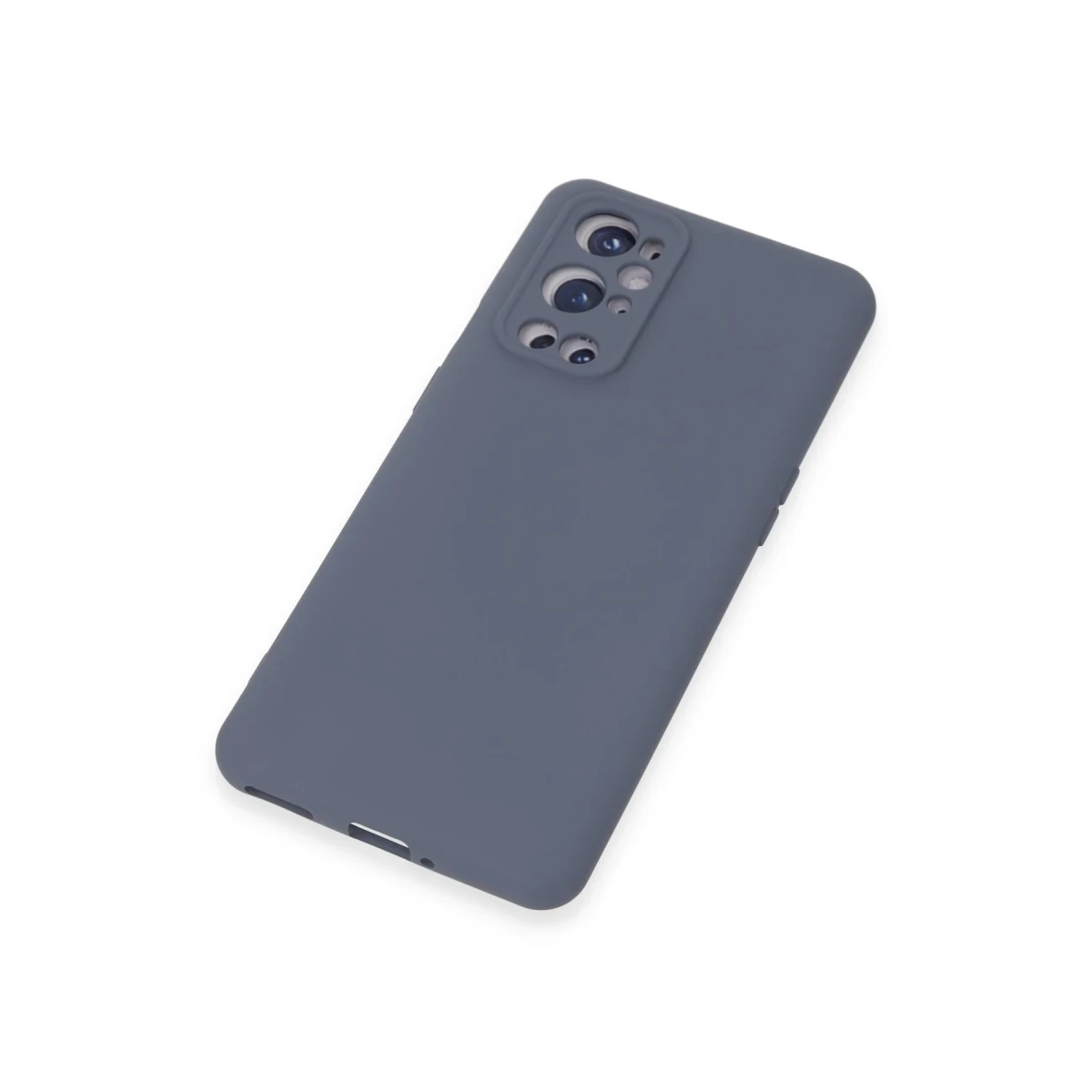 One Plus 9 Pro Kılıf Nano içi Kadife Silikon - Gri