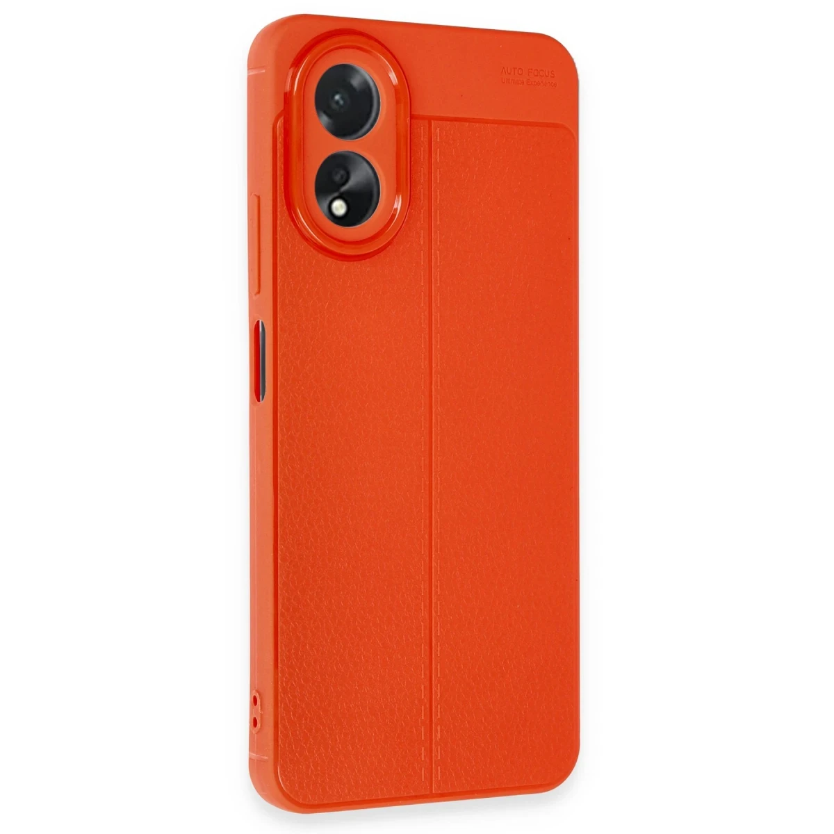 Oppo A38 Kılıf Auto Focus Kapak - Kırmızı