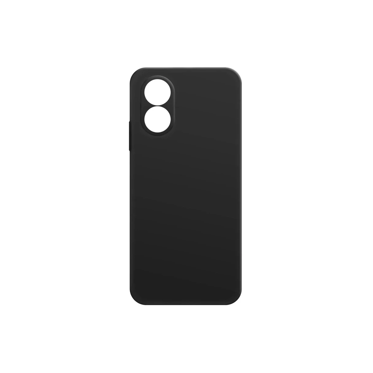 Oppo A38 Kılıf First Silikon - Siyah