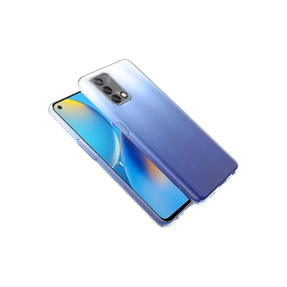 Oppo A74 4G Kılıf Lüx Şeffaf Silikon