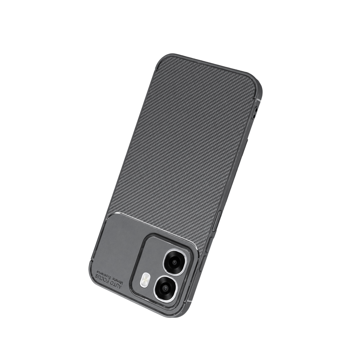 Oppo Oppo A6T 5G Auto Focus Karbon Kapak - Gri