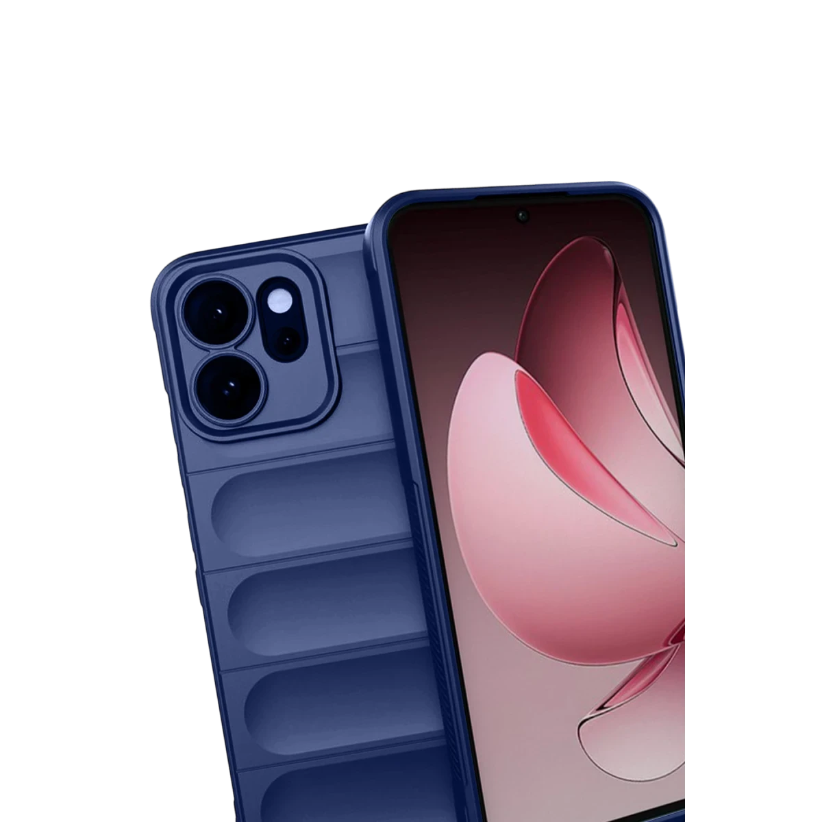 Oppo Reno 14 Optimum Silikon - Lacivert