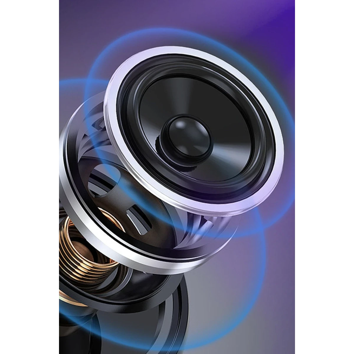 Pluse 7 Mikrofonlu RGB Kablosuz Hoparlör - Beyaz