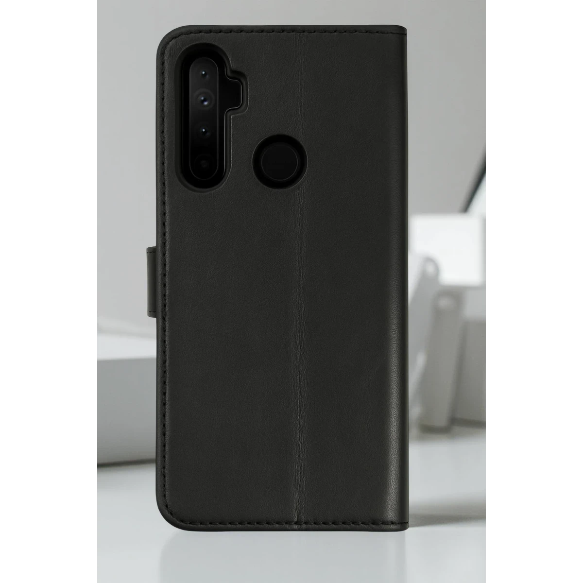 Realme 6i Kılıf Trend S Plus Kapaklı Kılıf - Gold