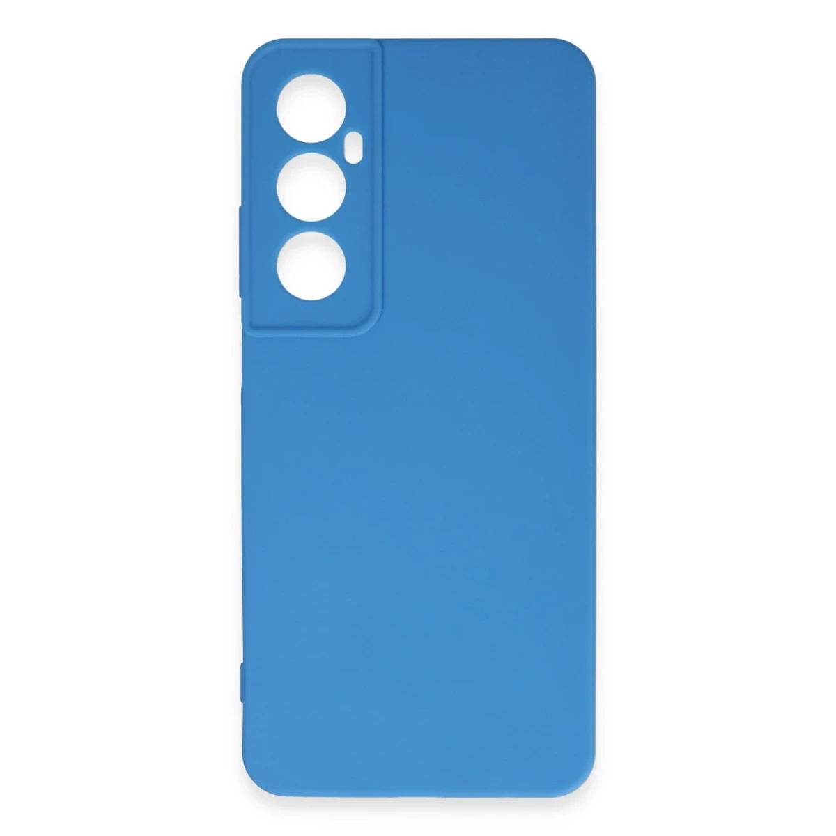 Realme C65 Kılıf First Silikon - Mavi