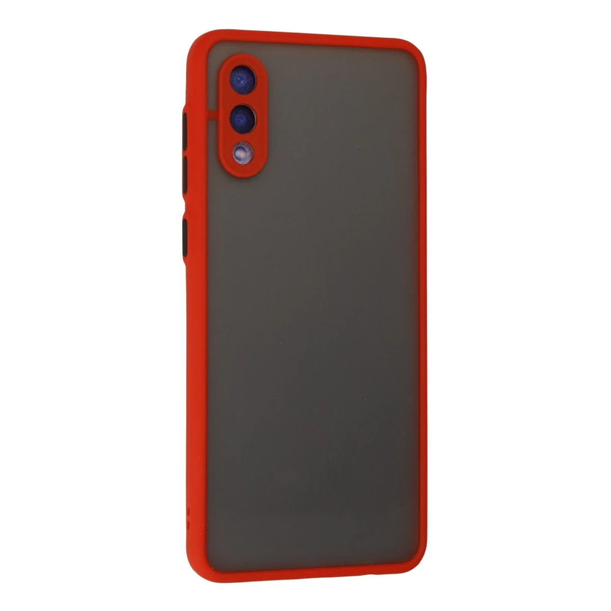 Samsung Galaxy A02 Kılıf Montreal Silikon Kapak - Kırmızı