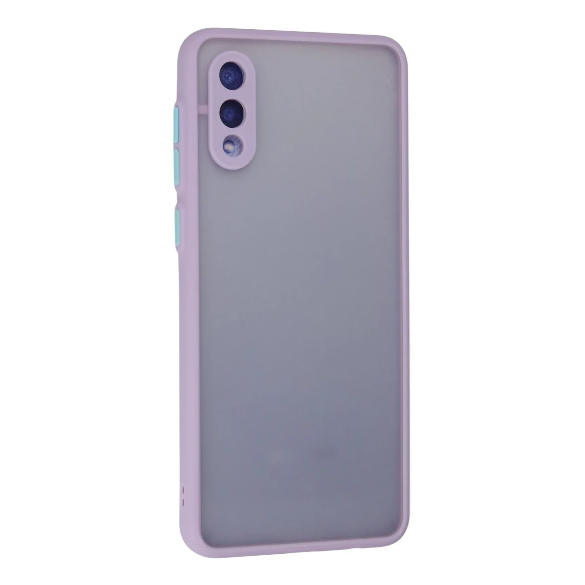 Samsung Galaxy A02 Kılıf Montreal Silikon Kapak - Mor