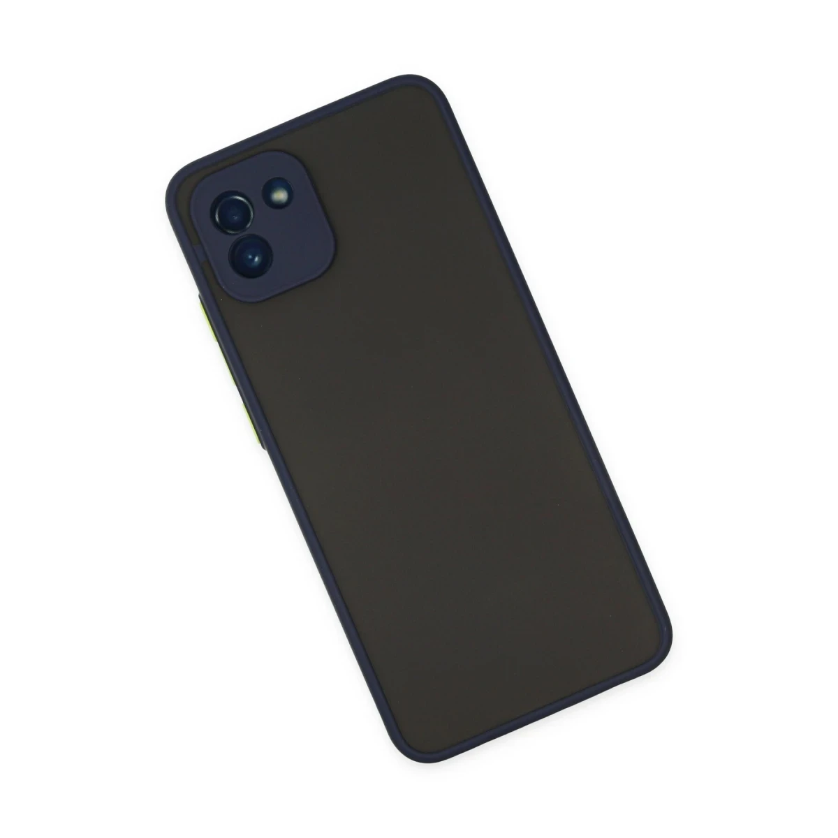 Samsung Galaxy A03 Kılıf Montreal Silikon Kapak - Lacivert