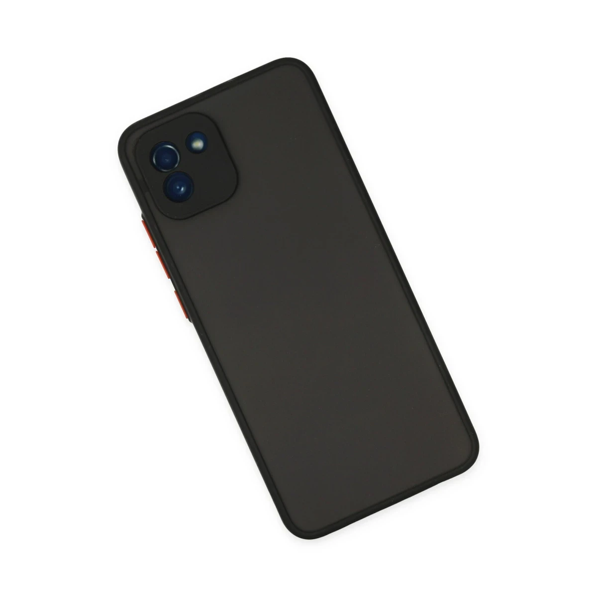 Samsung Galaxy A03 Kılıf Montreal Silikon Kapak - Siyah