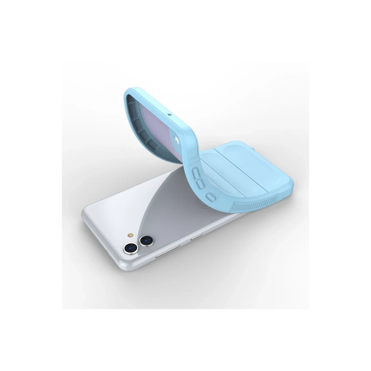 Samsung Galaxy A04 Kılıf Optimum Silikon - Sky Blue