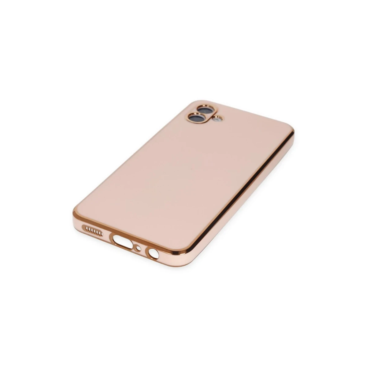 Samsung Galaxy A04 Kılıf Volet Silikon - Pembe