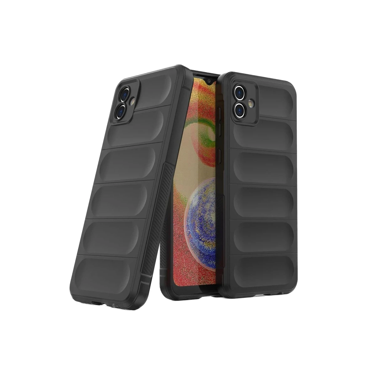Samsung Galaxy A05 Kılıf Optimum Silikon - Siyah