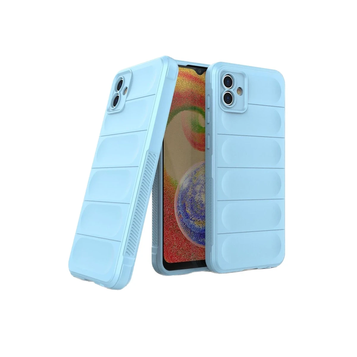 Samsung Galaxy A05 Kılıf Optimum Silikon - Sky Blue