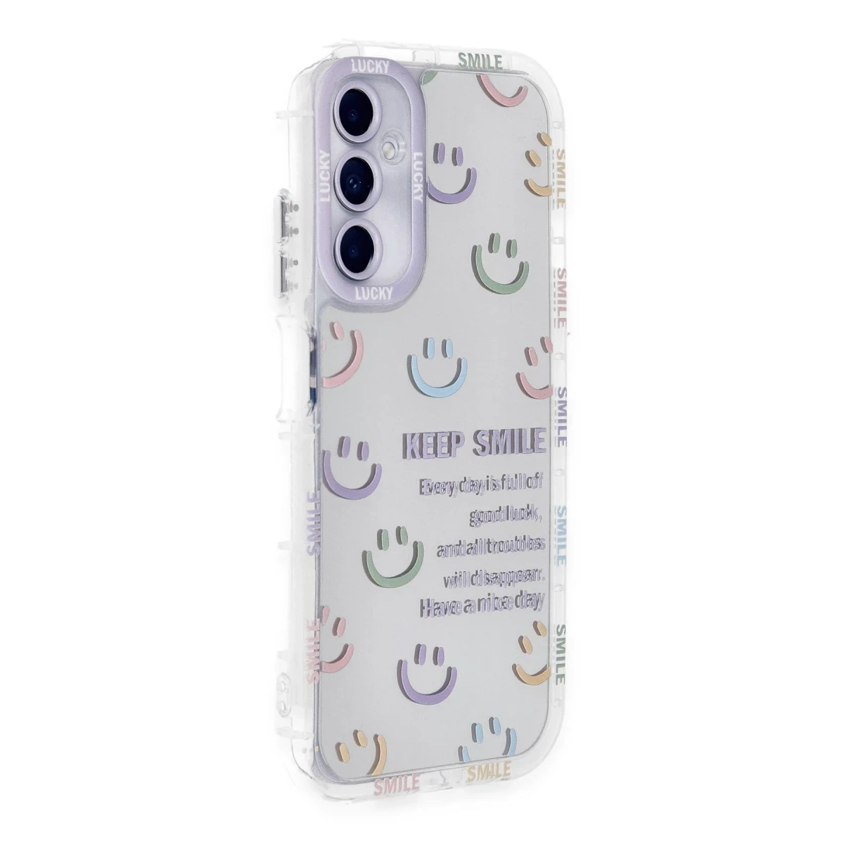 Samsung Galaxy A05S Kılıf Reflexion Desenli Kapak - Desen 2