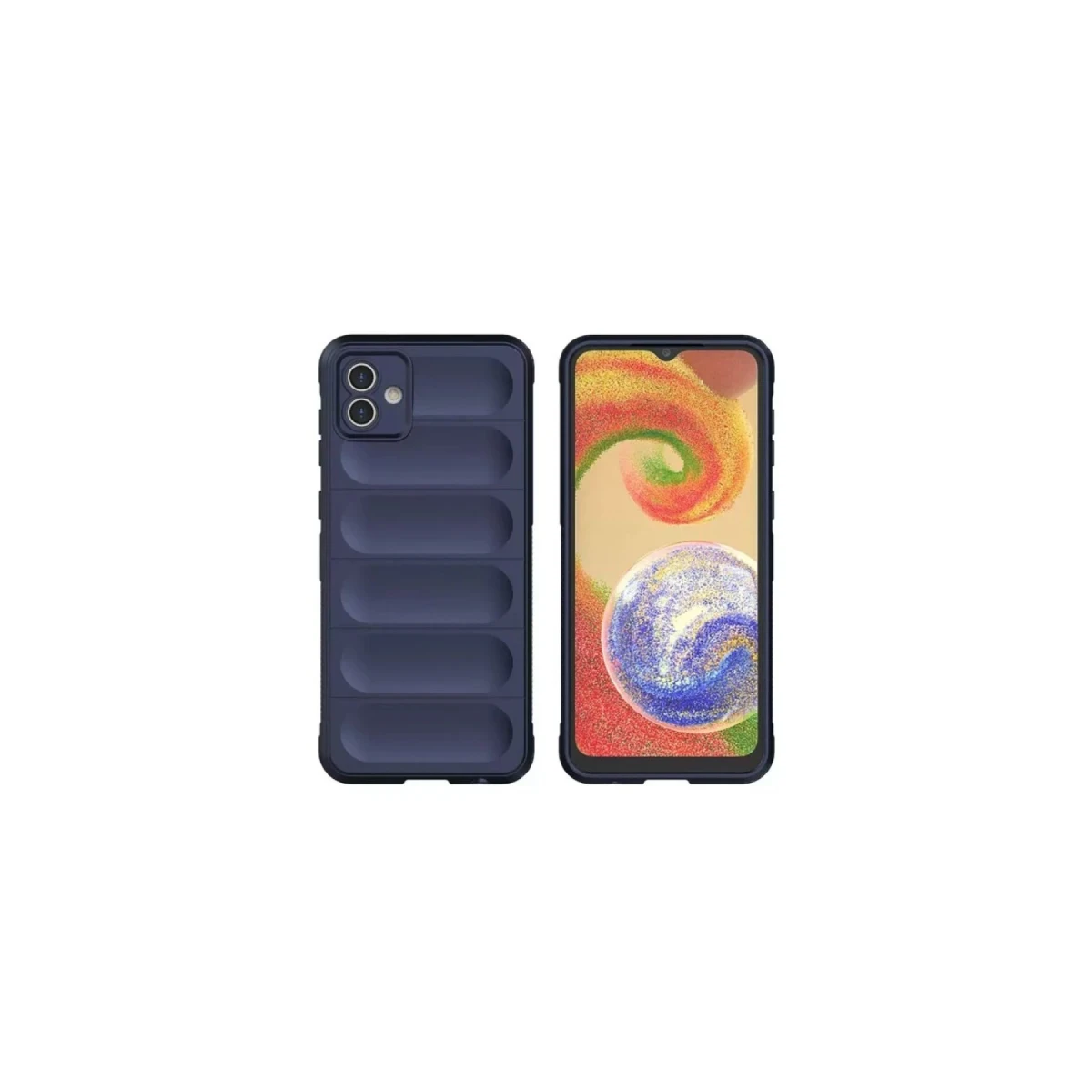 Samsung Galaxy A06 Kılıf Optimum Silikon - Lacivert