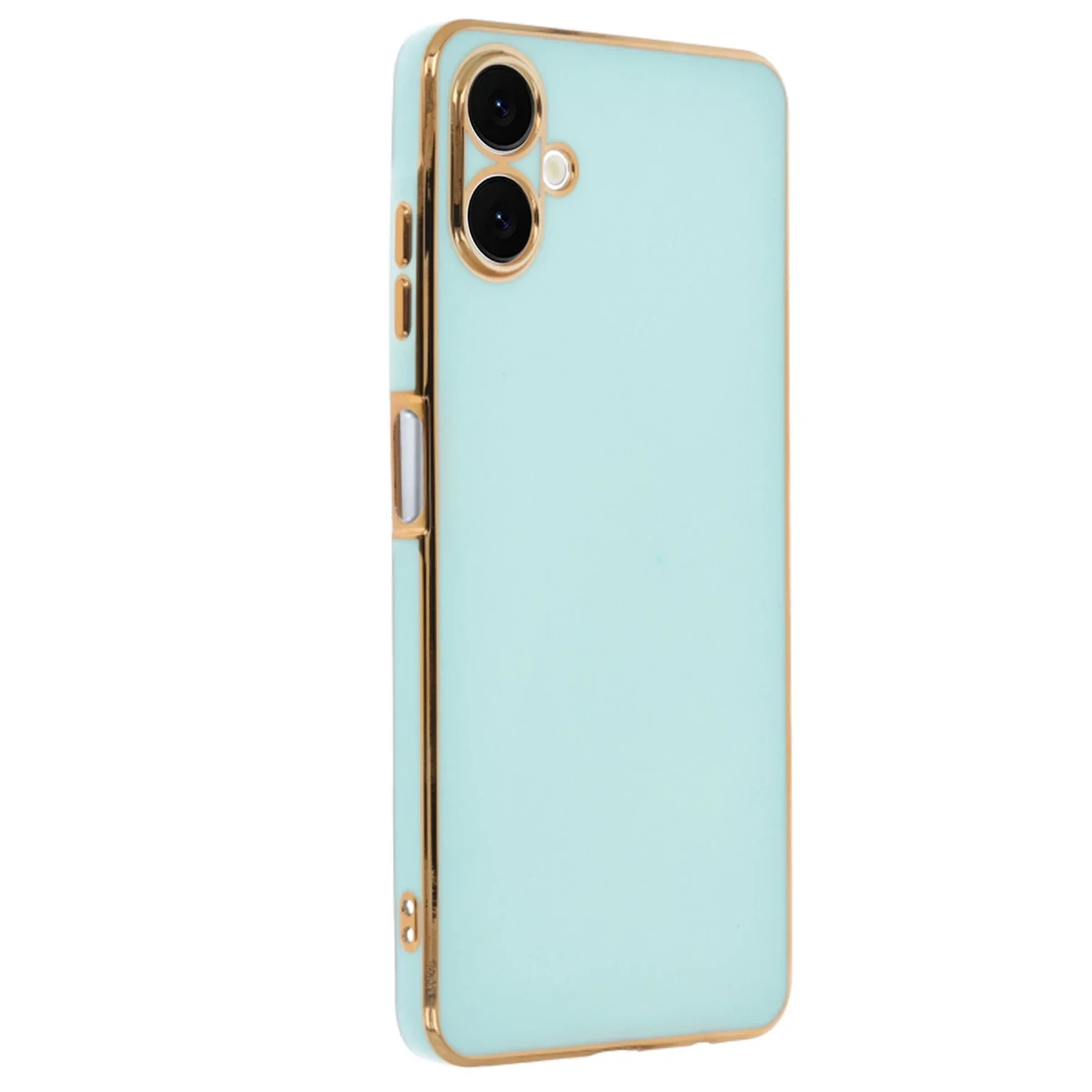 Samsung Galaxy A06 Kılıf Volet Silikon - Açık Yeşil