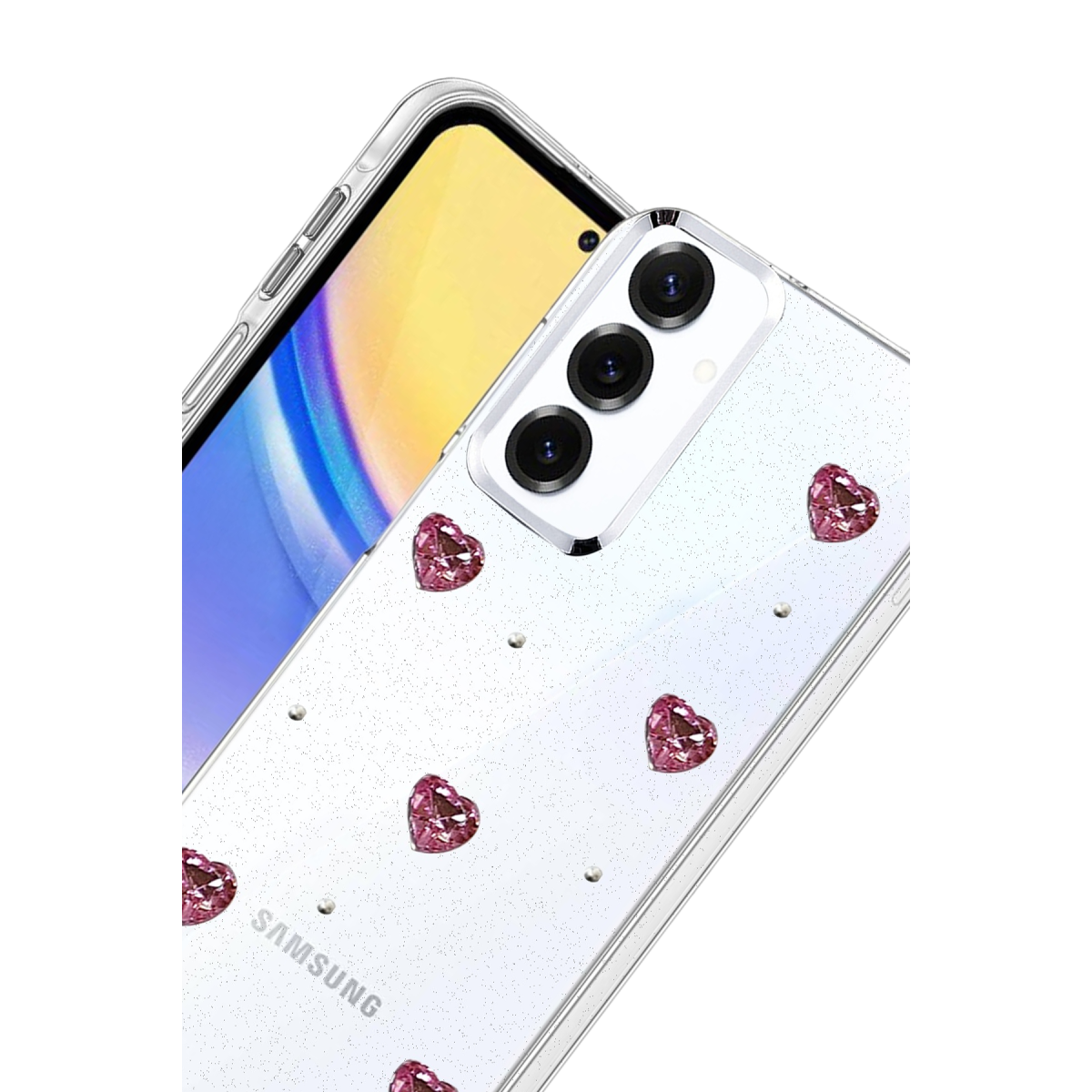 Samsung Galaxy A15 4G Fiyonk Desenli Kapak - Desen 3