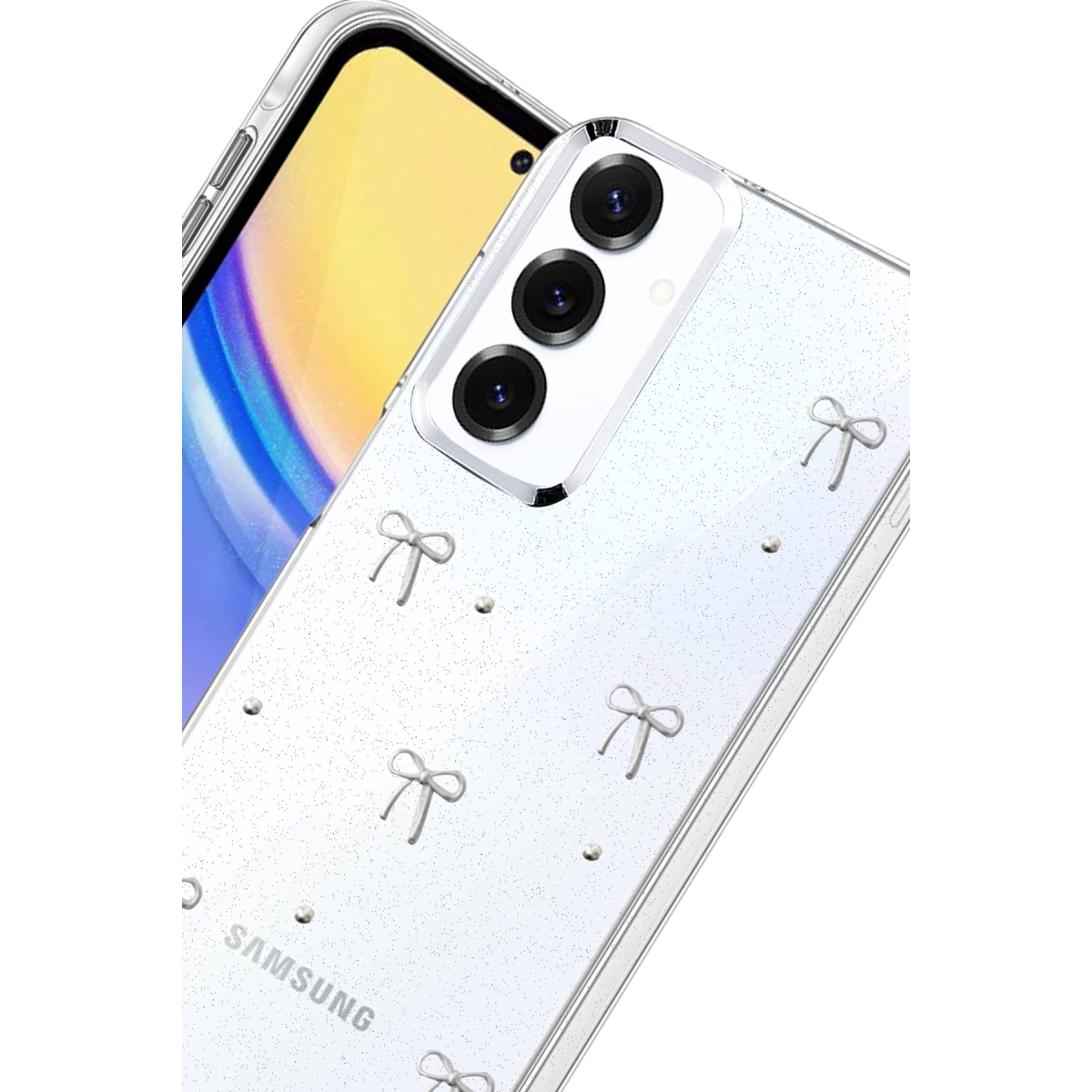 Samsung Galaxy A15 4G Fiyonk Desenli Kapak - Desen 5