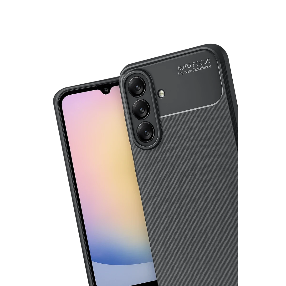 Samsung Galaxy A17 5G Auto Focus Karbon Kapak - Siyah
