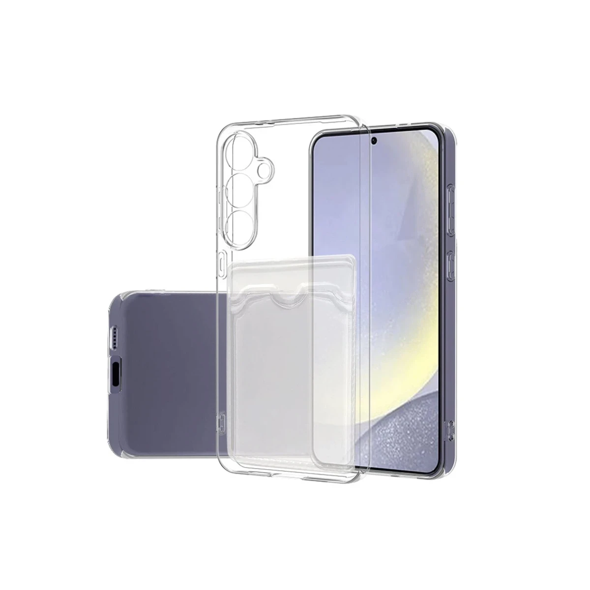Samsung Galaxy A17 5G Kart Şeffaf Silikon - Şeffaf