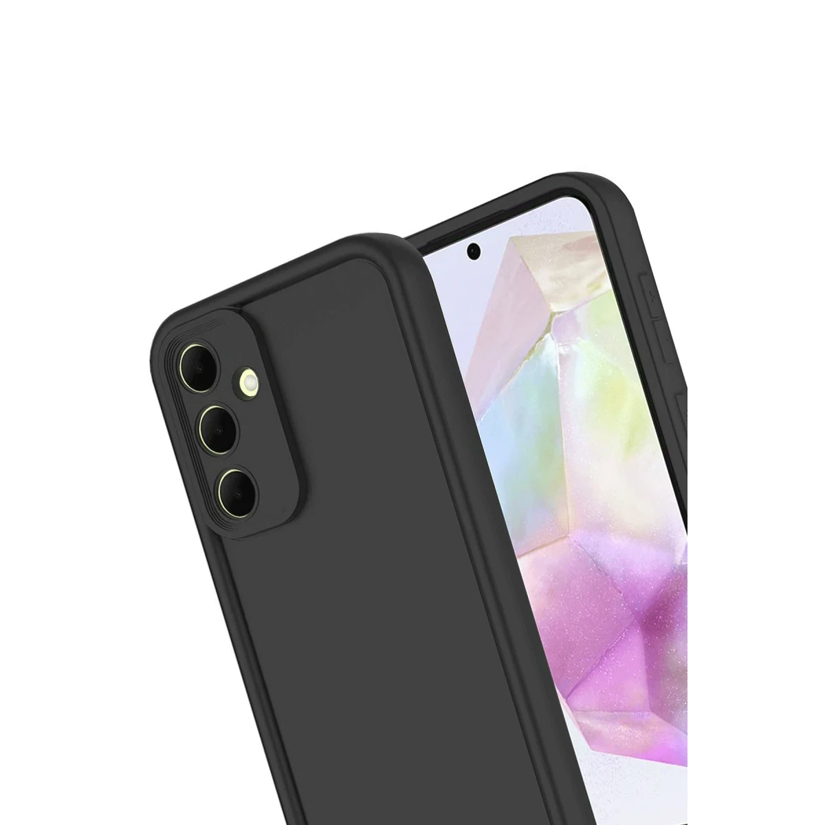 Samsung Galaxy A17 5G Viera Silikon - Siyah