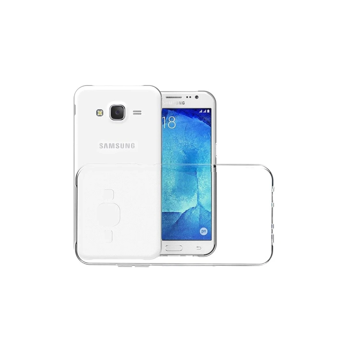 Samsung Galaxy J7 Kılıf Lüx Şeffaf Silikon