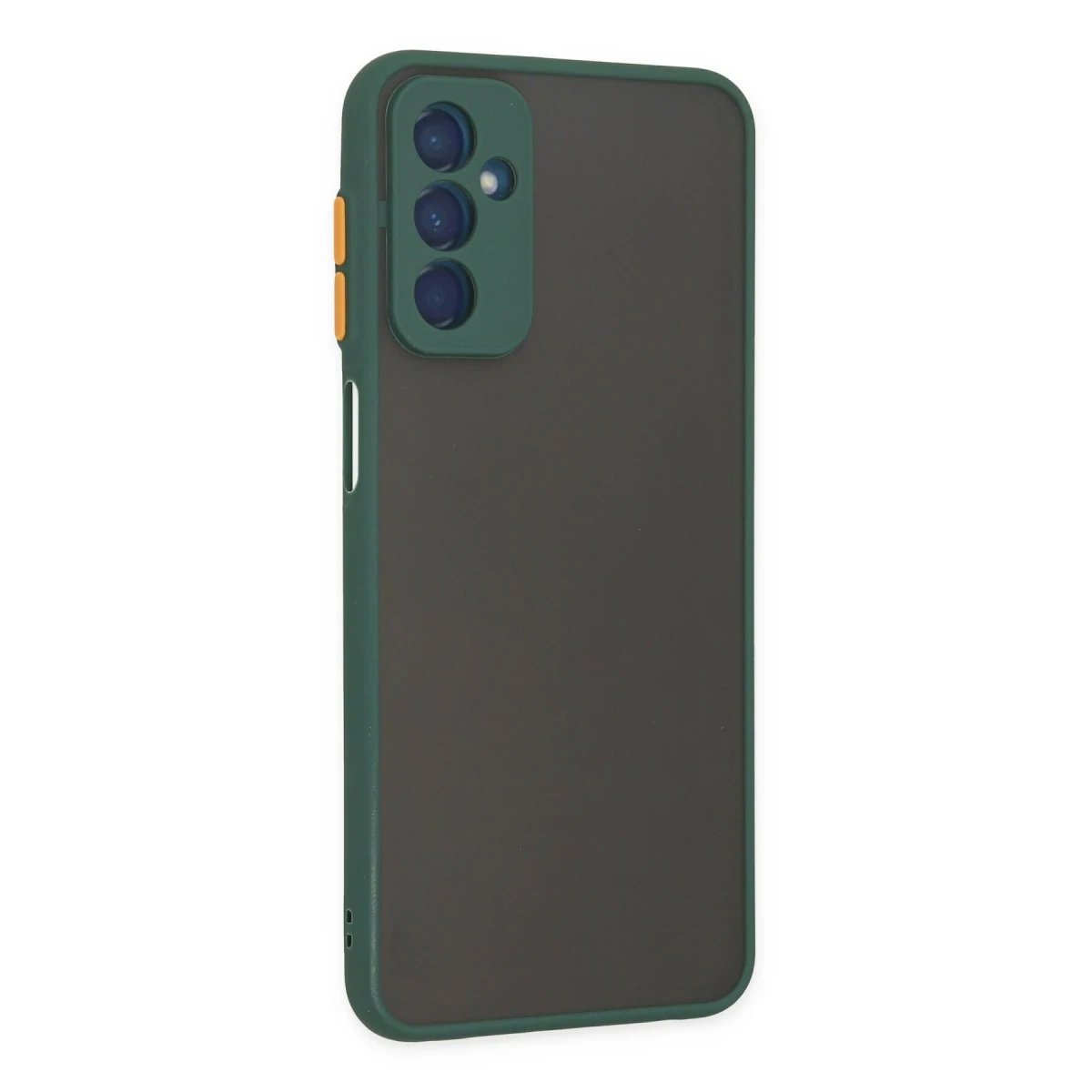 Samsung Galaxy M13 Kılıf Montreal Silikon Kapak - Yeşil