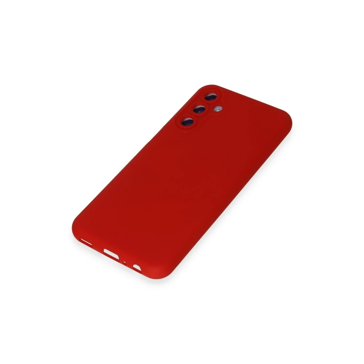 Samsung Galaxy M14 5G Kılıf Nano içi Kadife Silikon - Kırmızı
