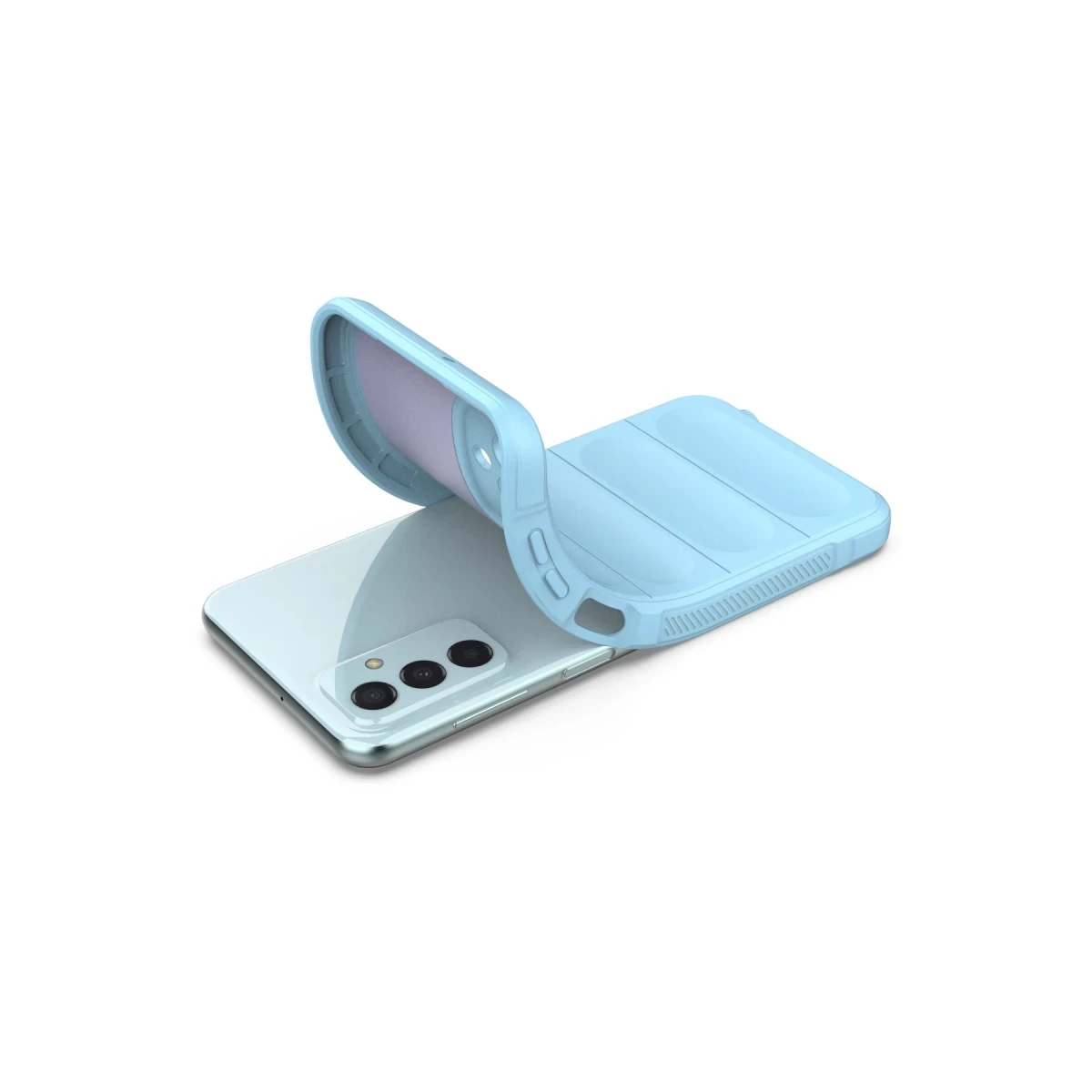 Samsung Galaxy M23 Kılıf Optimum Silikon - Sky Blue