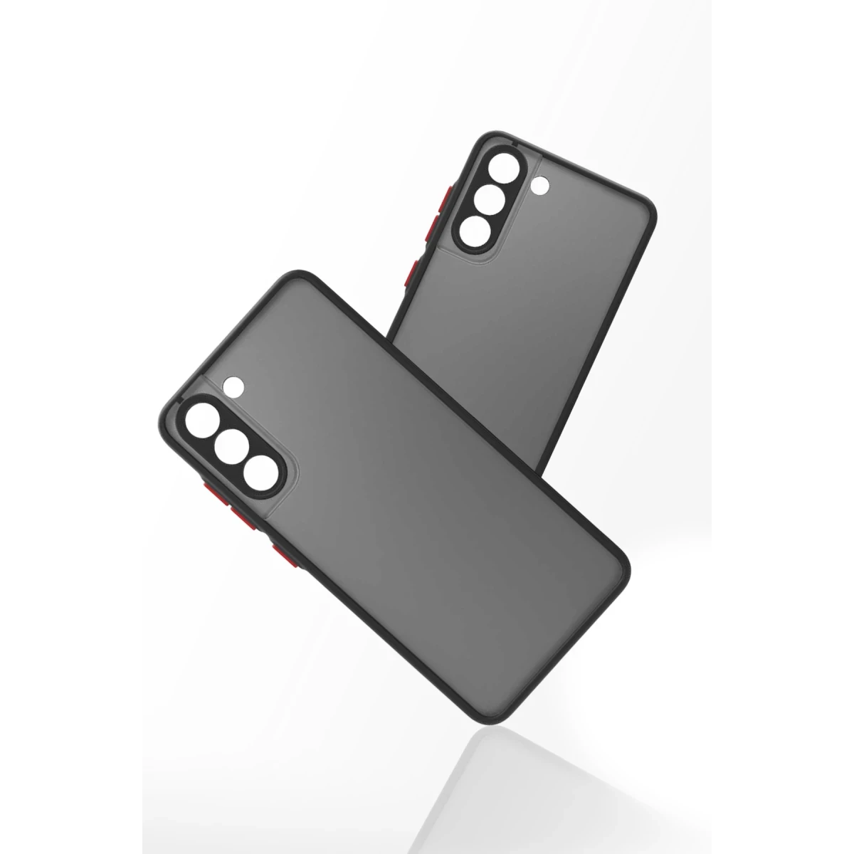 Samsung Galaxy S21 FE Kılıf Montreal Silikon Kapak - Siyah