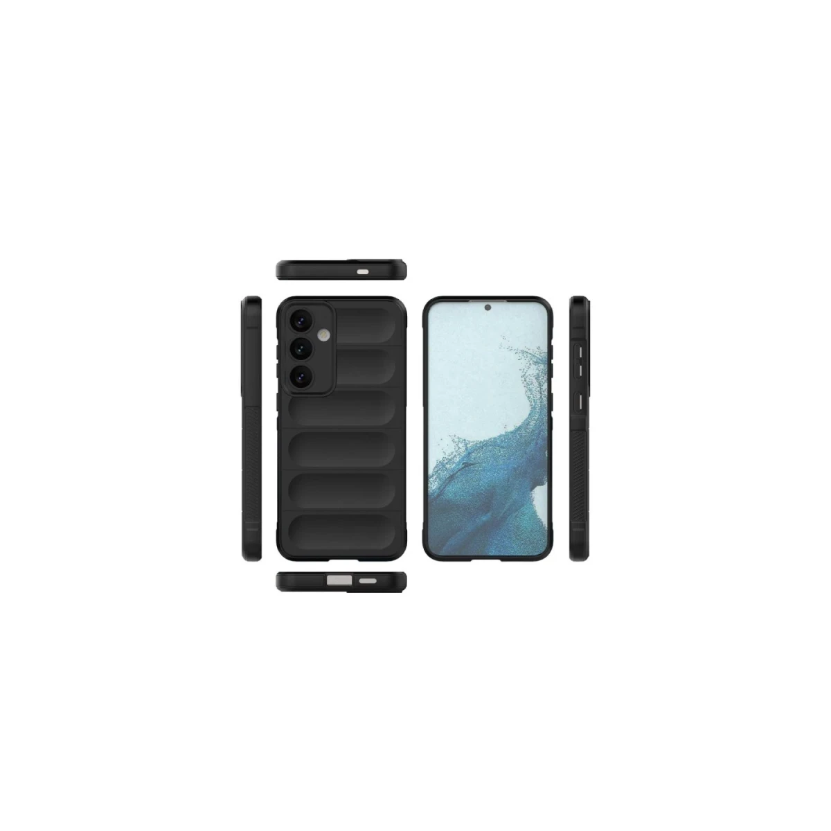 Samsung Galaxy S24 FE Kılıf Optimum Silikon - Siyah