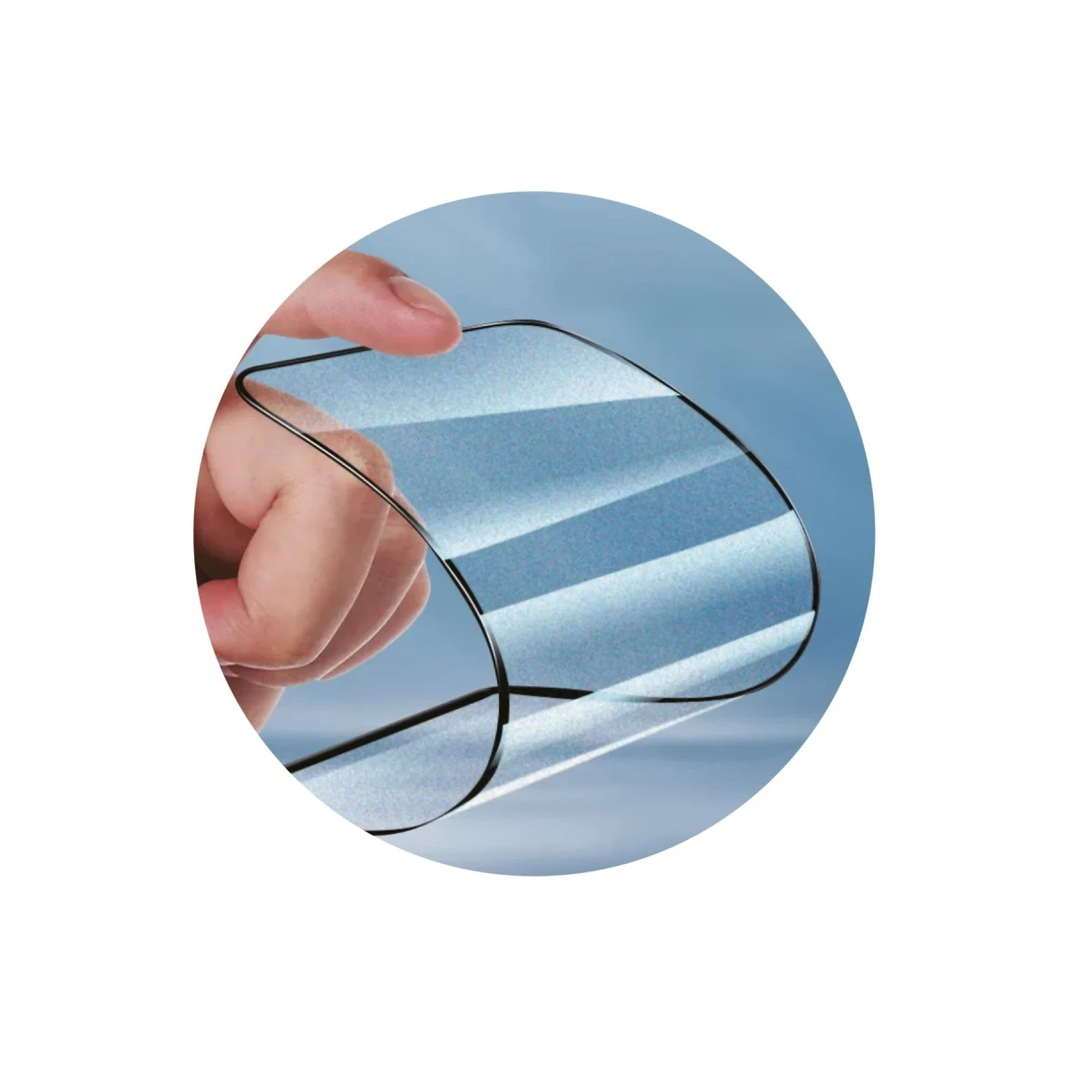 Samsung Galaxy S25 Edge 3D Antistatik Cam Ekran Koruyucu