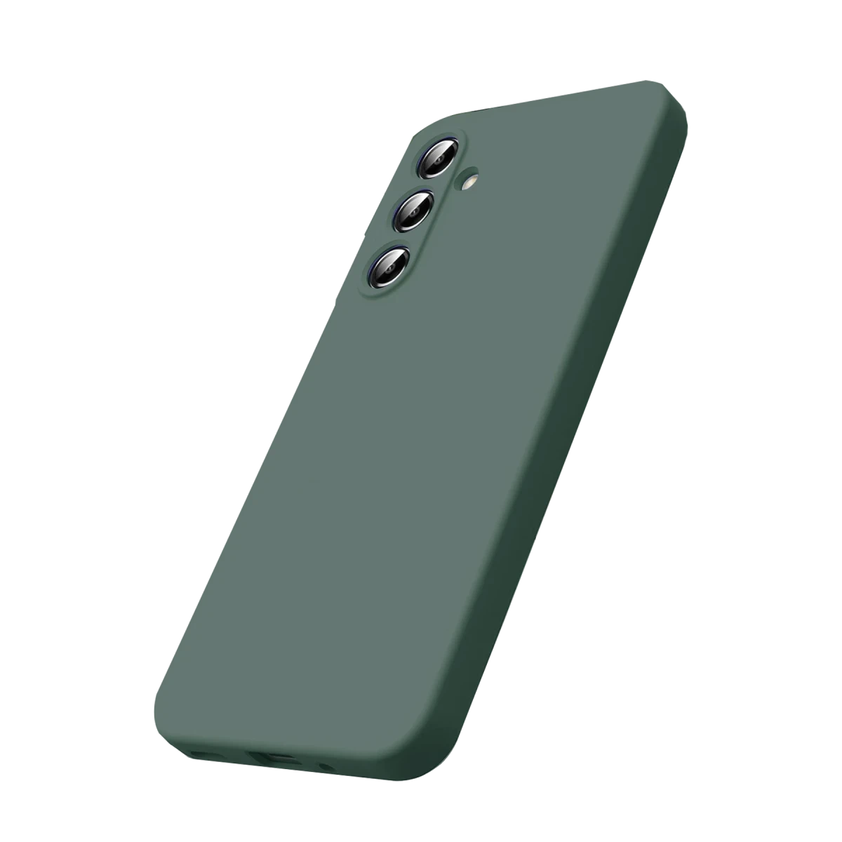 Samsung Galaxy S25 FE First Silikon - Koyu Yeşil