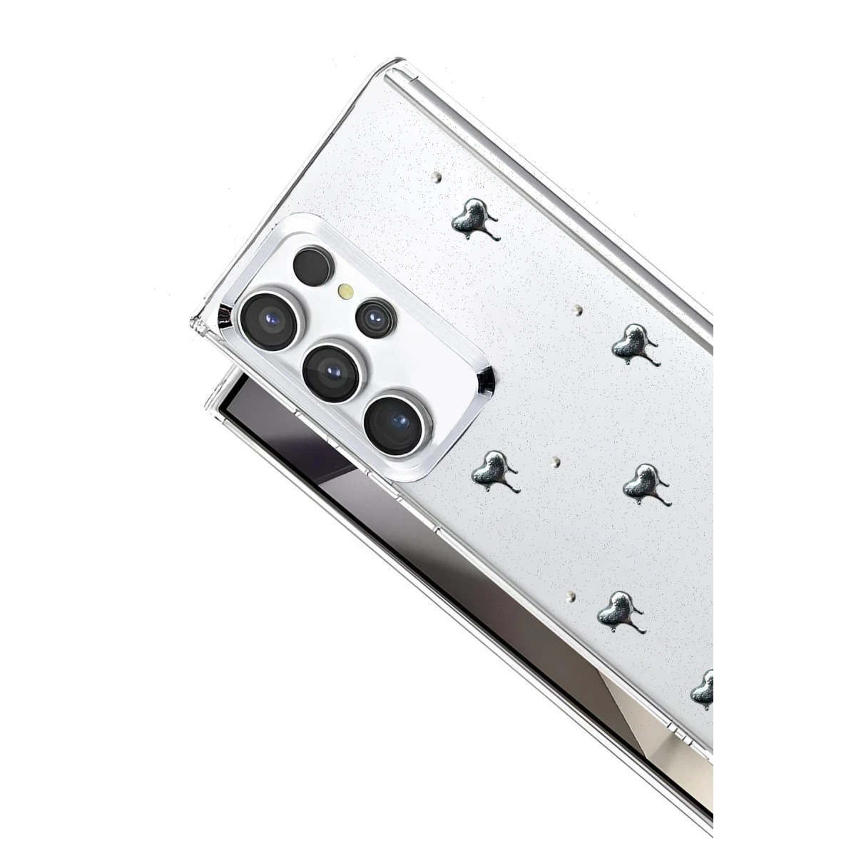 Samsung Galaxy S25 Ultra Fiyonk Desenli Kapak - Desen 1