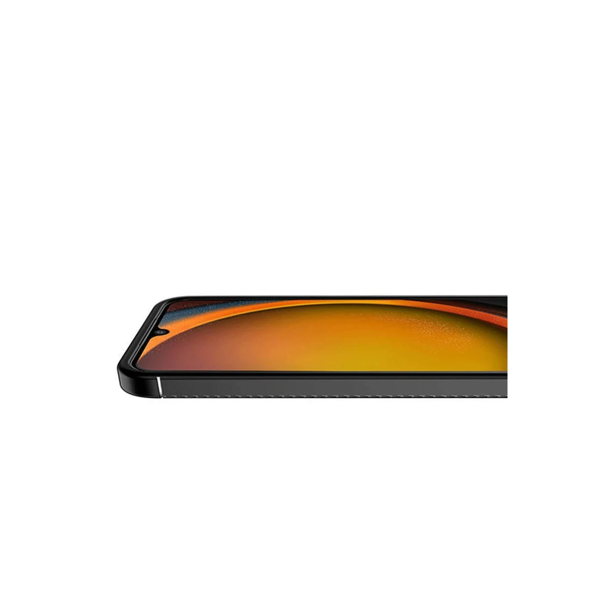 Samsung Galaxy XCover 7 Kılıf Auto Focus Karbon Kapak - Siyah