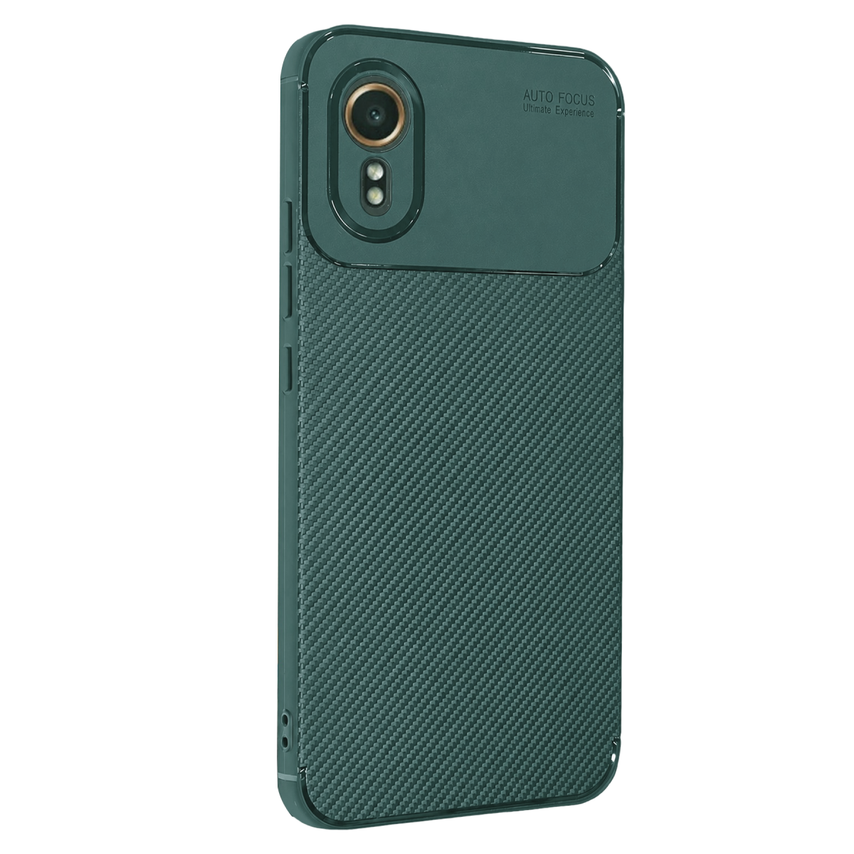 Samsung Galaxy XCover 7 Kılıf Auto Focus Karbon Kapak - Yeşil