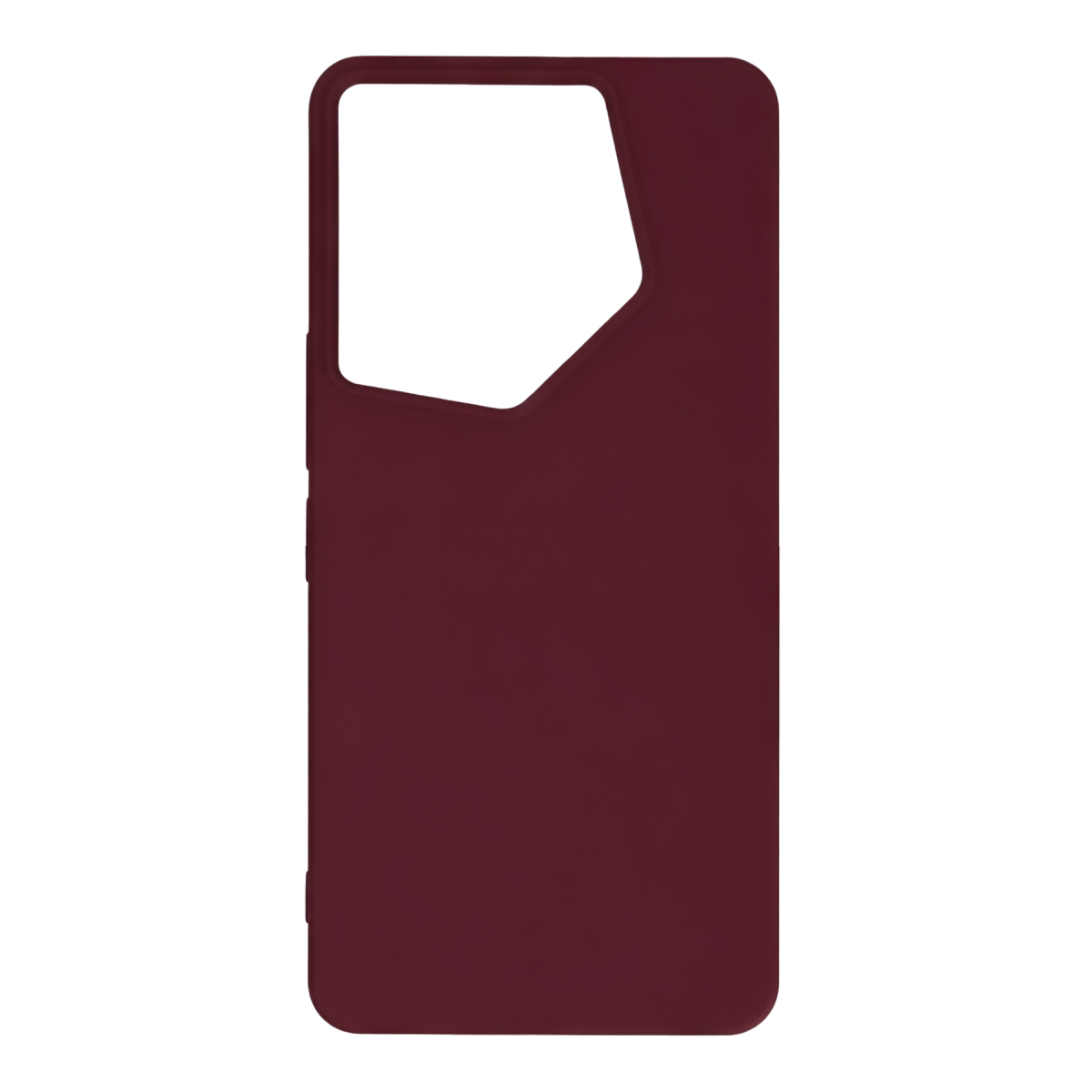 Tecno Camon 20 Pro 5G Kılıf First Silikon - Bordo