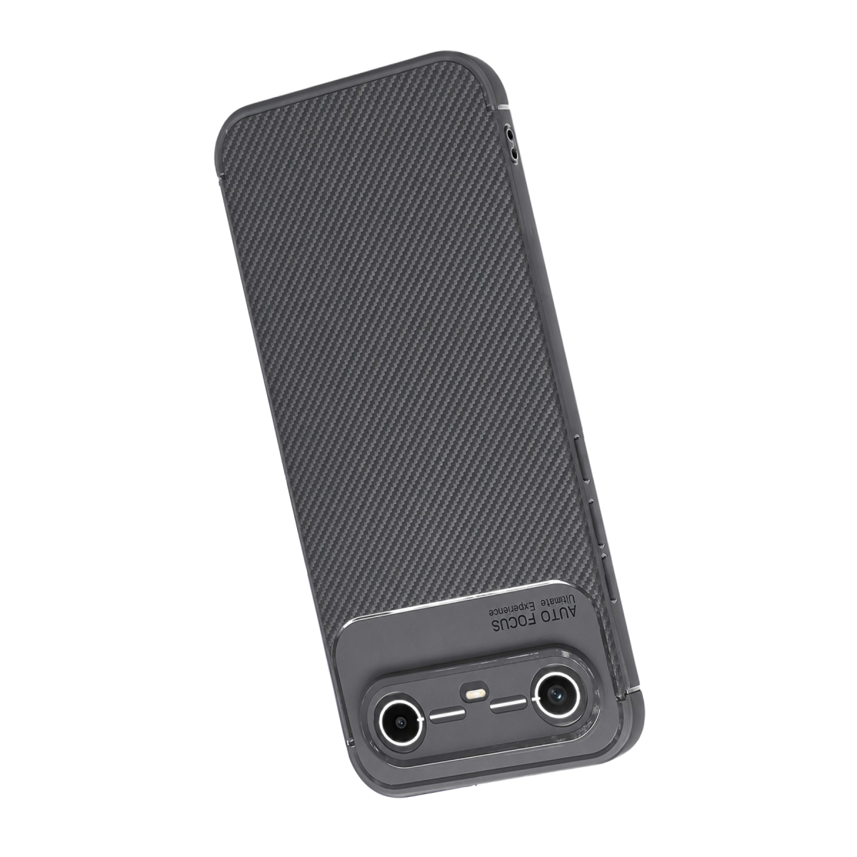 Tecno Spark Slim 5G Auto Focus Karbon Kapak - Gri