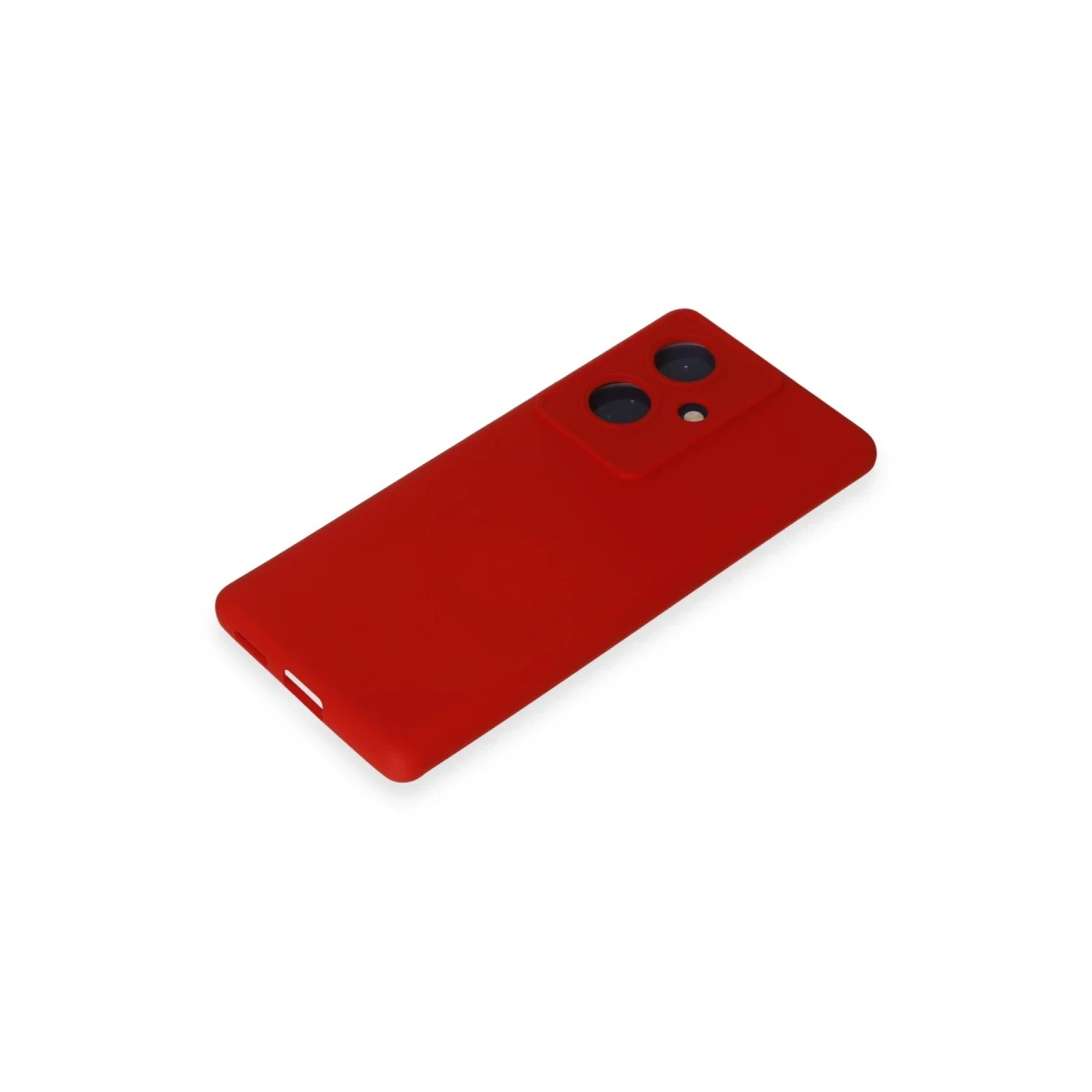 Vivo V29 Lite Kılıf Nano içi Kadife Silikon - Kırmızı