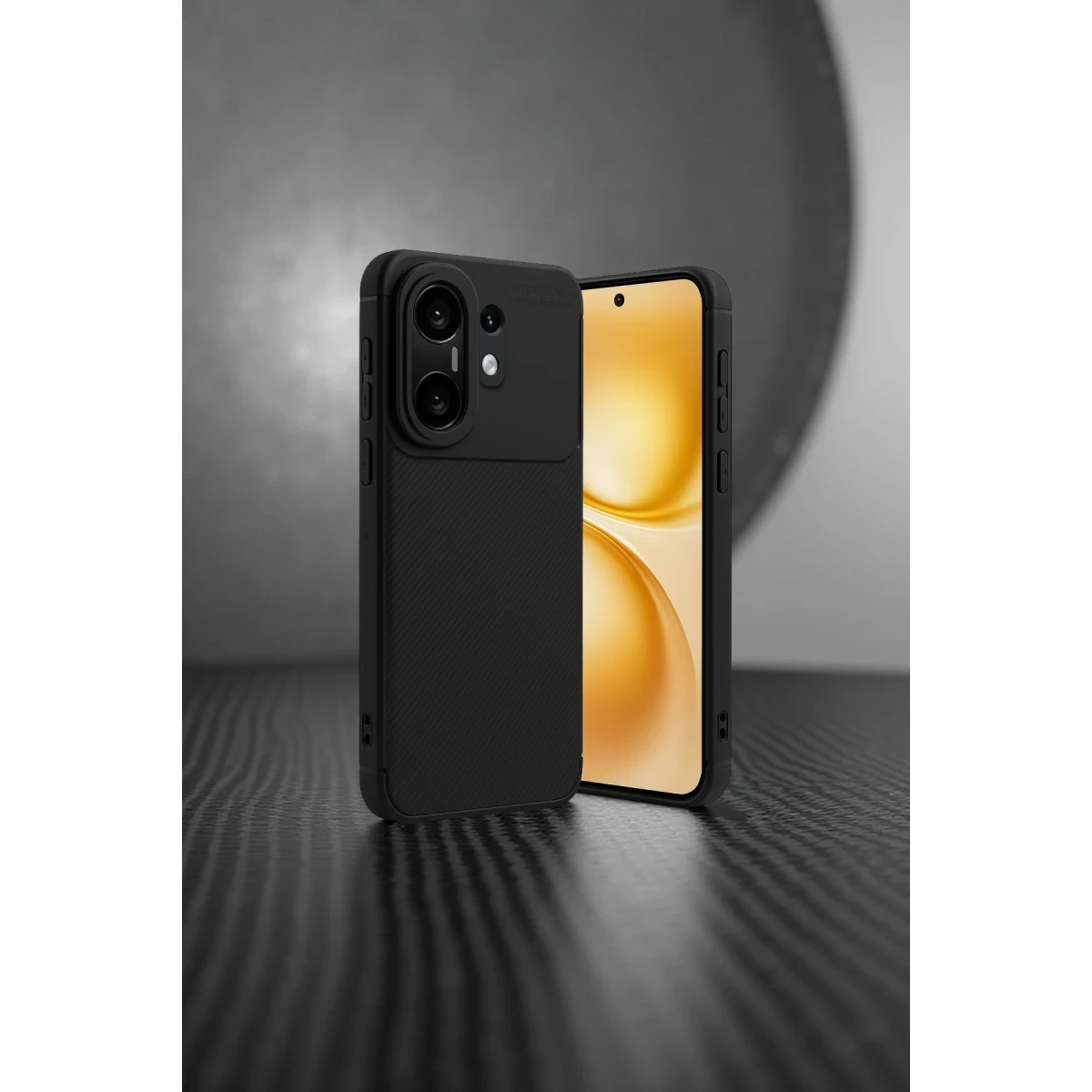 Vivo X200 FE Auto Focus Karbon Kapak - Siyah
