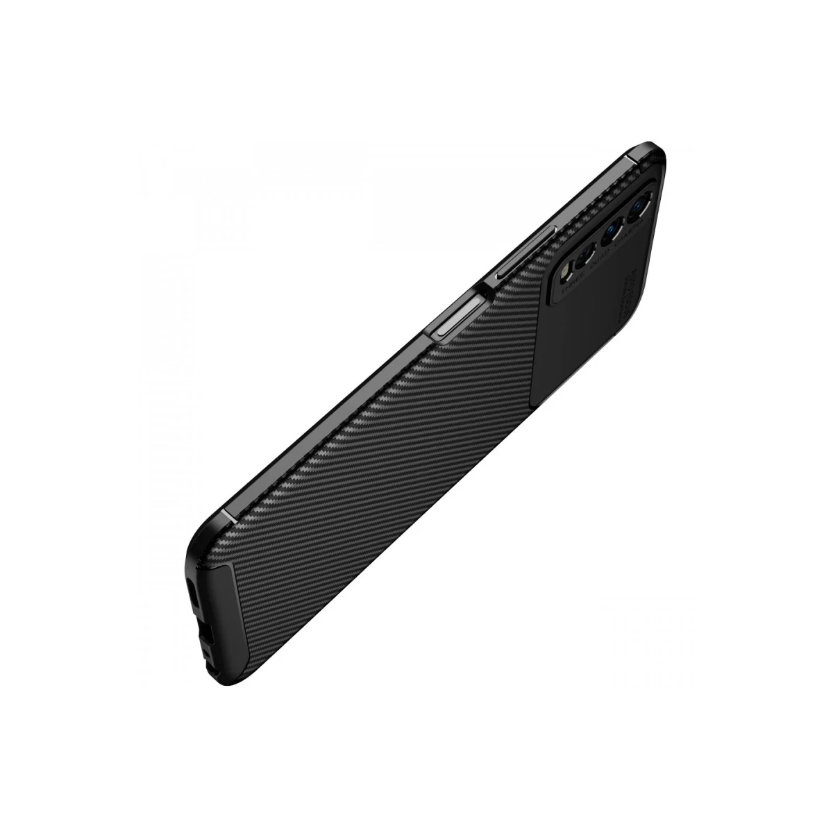 Vivo Y11S Kılıf Auto Focus Karbon Kapak - Kahverengi