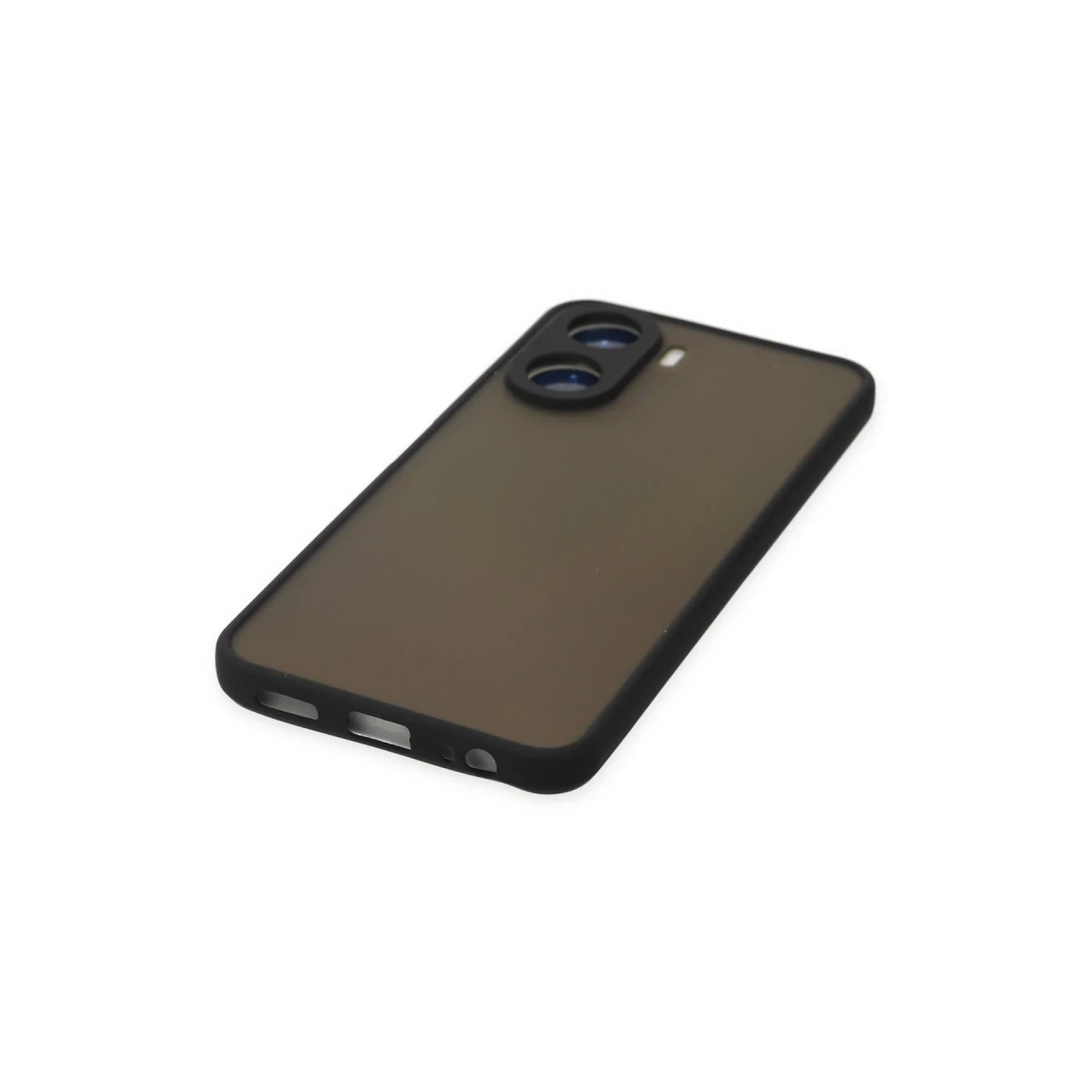 Vivo Y16 Kılıf Montreal Silikon Kapak - Siyah