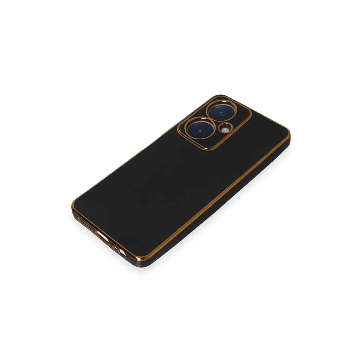 Vivo Y27 Kılıf Volet Silikon - Siyah